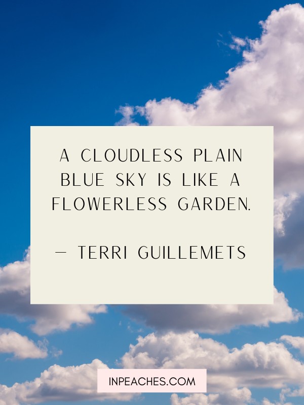 Cloud quotes and captions