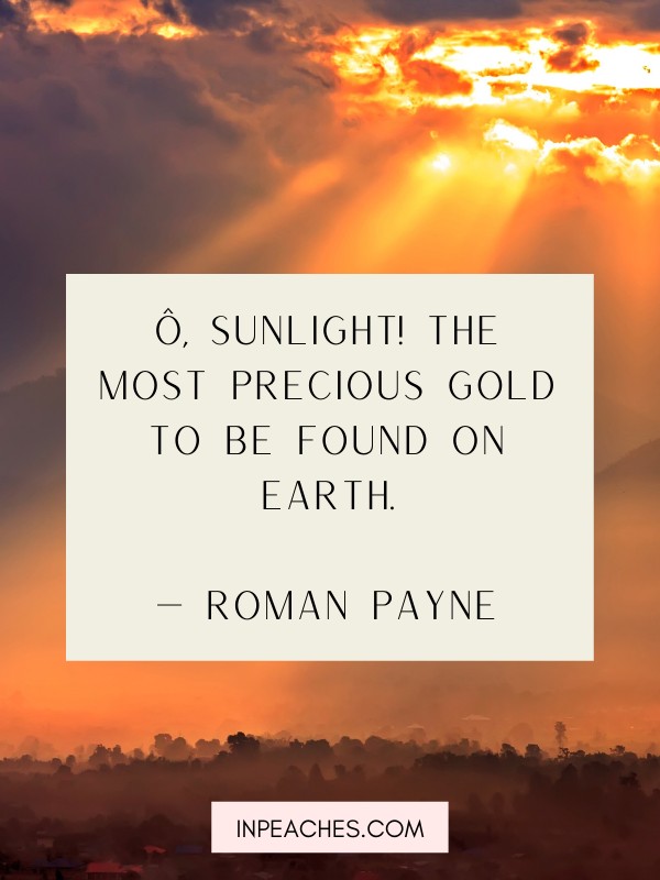 INSPIRATIONAL SUNSHINE QUOTES 1