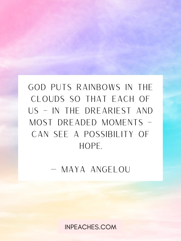 Inspirational rainbow quotes