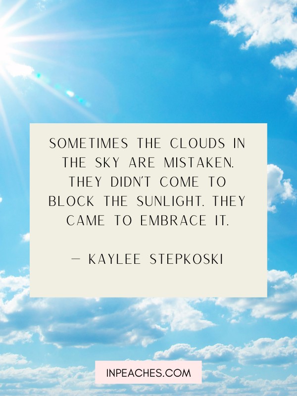 Quotes about clouds and cloud sayings 1