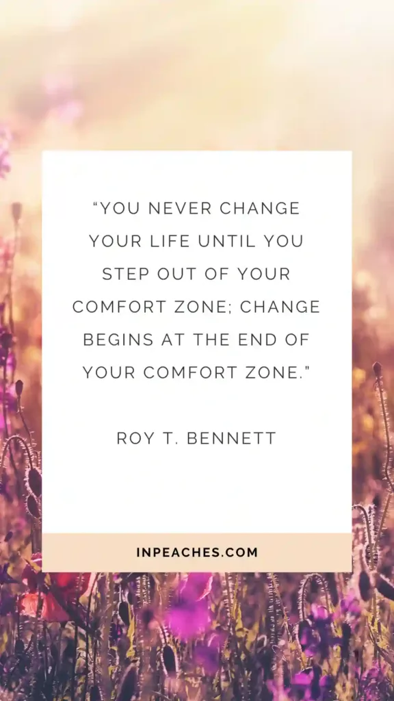 Comfort zone quotes
