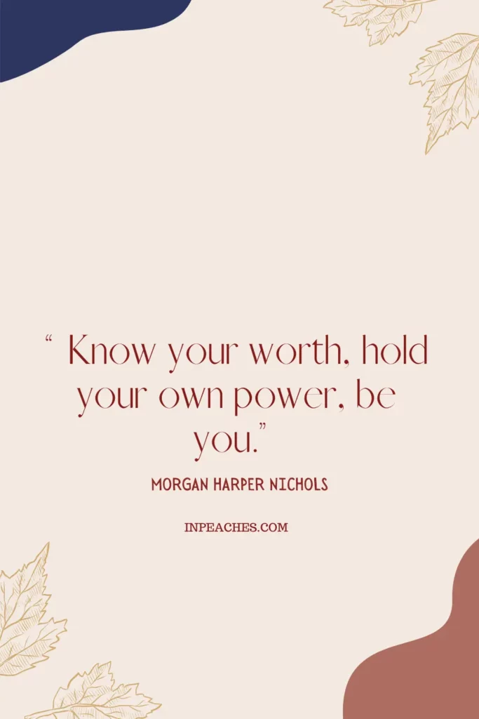 Know your worth quotes and self worth quotes